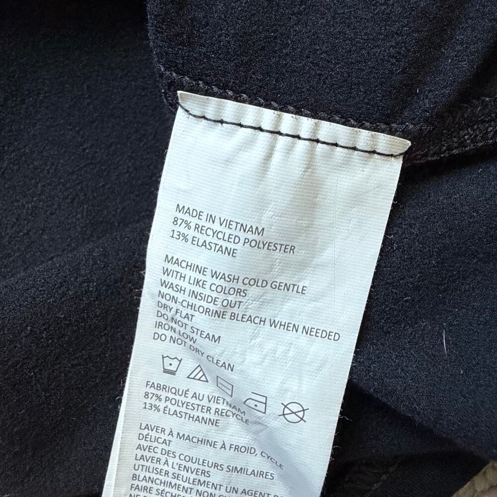 prAna Womens Ice Flow 1/2 Zip Jacket Black Size M Outdoor Sports - Picture 9 of 9